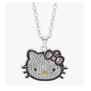 HELLO KITTY Silver Charm Pendant Necklace (BRAND-NEW &‎ BEAUTIFUL!)